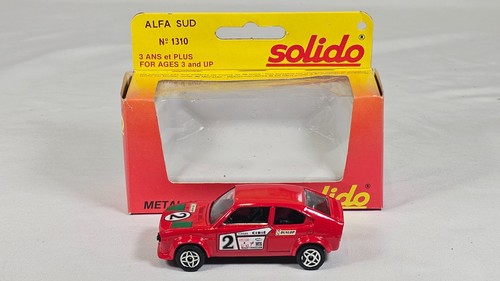 Solido alfa sud - sud, rally