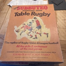 Vintage 1970s Subbuteo Table