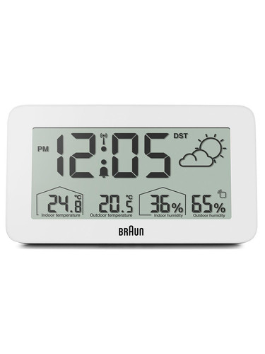 Braun bc13wp dcf digital radio - digital,