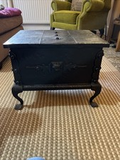 Vintage Iron Clad Lidded Coal