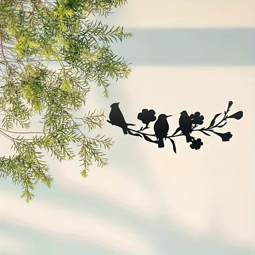Metal blackbirds bowed - blackbirds,