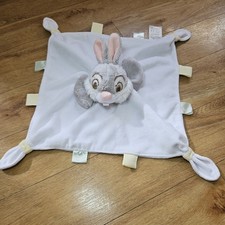 Disney store Thumper Bambi comforter blankie blanket soft huggy toy Puppet 