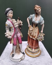 Pair of porcelain figurines