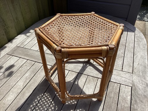 Vintage hexagonal small - hexagonal, 28cm