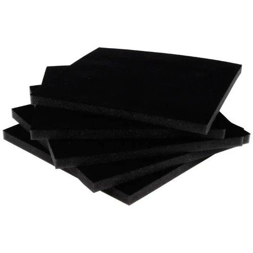 Long thin black - long, foam