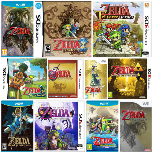 Legend zelda nintendo wii - of,
