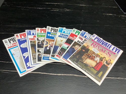 Private eye magazine issue - private, 9