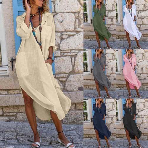 Womens casual kaftan maxi - kaftan,
