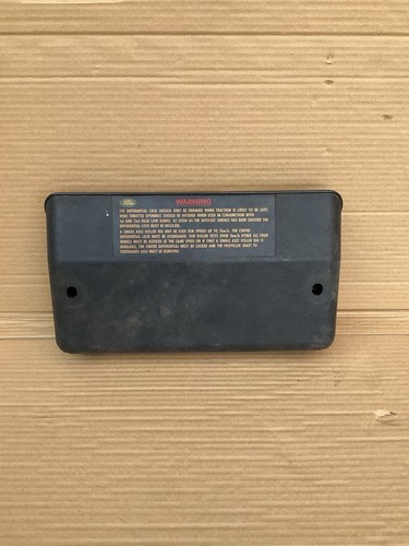 Land rover defender fuse box - defender,