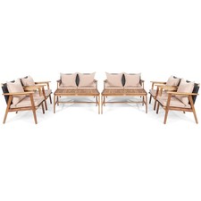 8PCS Patio Rattan Furniture