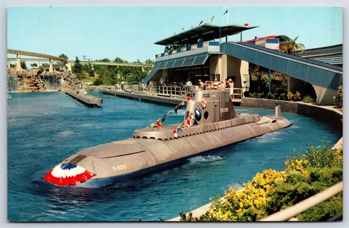 Postcard disneyland - postcard,