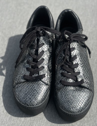 Ash metallic snake print - ash,