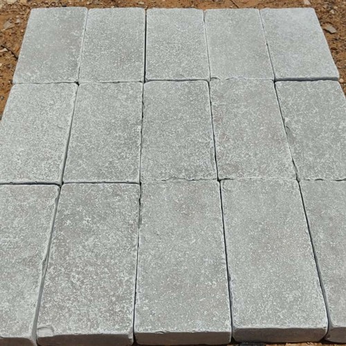 Tandur grey limestone tumbled - grey,