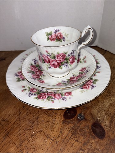 Vintage paragon tea cup saucer - cup,