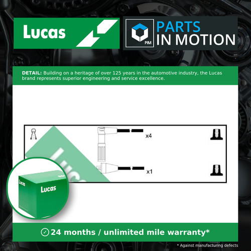 Leads ignition cables set - leads,