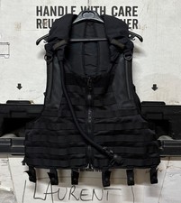 GENUINE USSF / SWAT CAMELBAK DELTA-5 TACTICAL VEST BLACK W/ NEW 3L BLADDER !!!!!