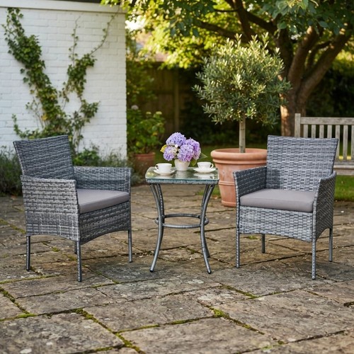 Piece grey rattan - 3,