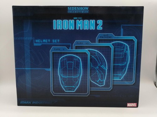 Sideshow iron man helmet set - iron, 2