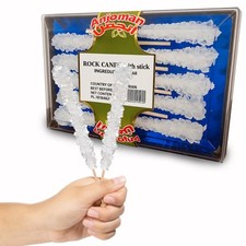 Anjoman Rock Candy with 10 Sticks Crystal White