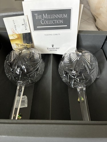 Waterford millennium goblets - millennium,