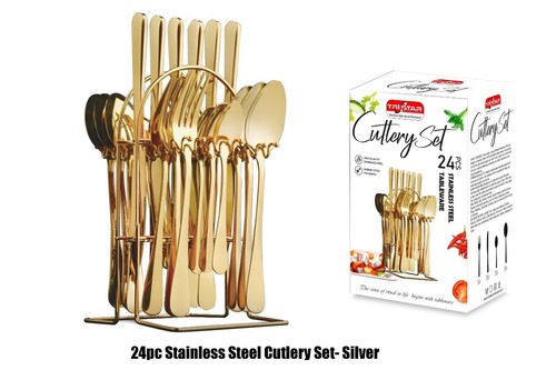 24pc cutlery dinner - 24pc, set