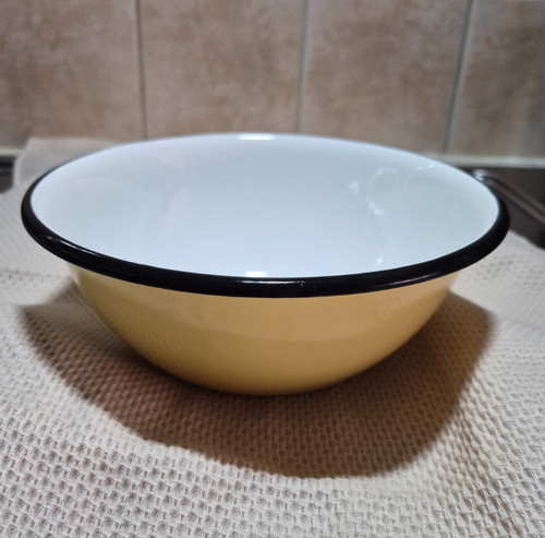 Ussr enamelware bowl - bowl, 3l