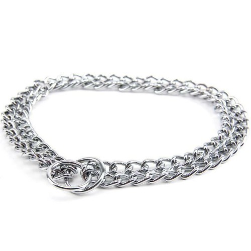 Double choke chain collar - , |