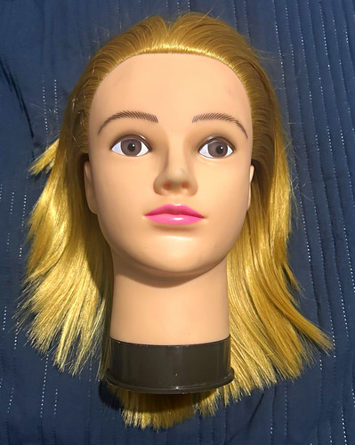 Female blonde hair mannequin - female,