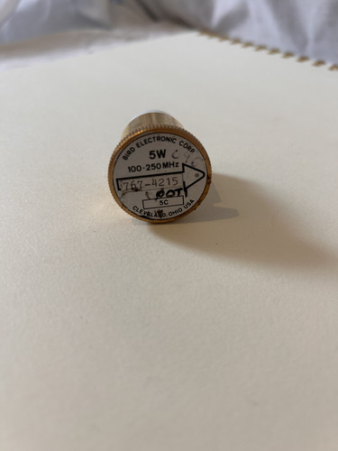 Bird wattmeter element - bird, 5watts