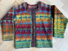hand knitted cardigan, women's