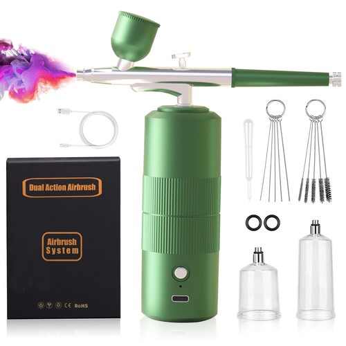 Airbrush kit dual action with - kit,