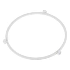 Microwave Oven Glass Turntable Support Circle Fitting Roller Bracket White 2 Pcs