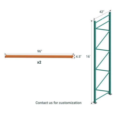 Length beam 16 - 96",