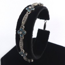 STERLING SILVER MARCASITE &