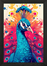 Risograph Animal Framed Wall