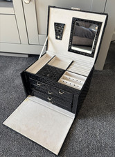 Black Large Jewellery Box with
