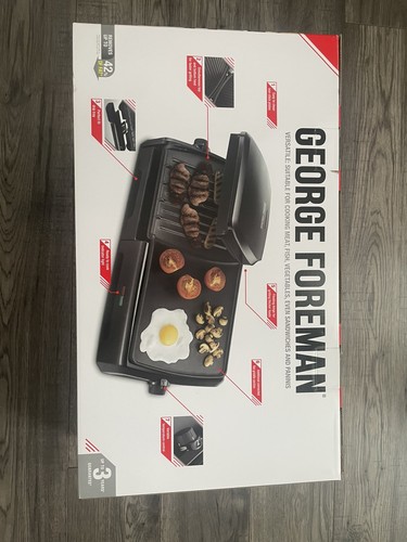 George foreman large grill - foreman, and