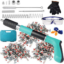 Woodworking Integrated Air Nailer Manual Steel Nail Nailer 5 Gears Power Gun UK