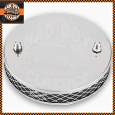 Chrome Pancake Air Filter 1