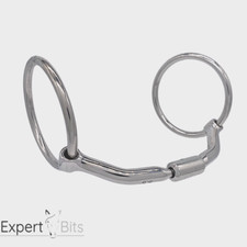 Expert Bits Comfy Barrel Loose Ring - Myler comfort snaffle action 