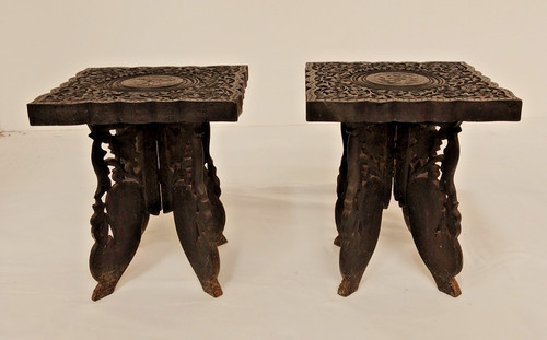Unique carved black - carved,