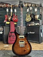 PRS SE Custom 24 Black Gold Sunburst 2020 Electric Guitar