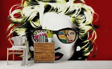 3D Marilyn Monroe Graffiti