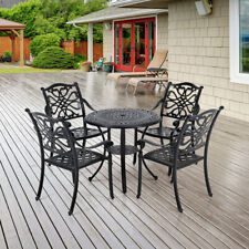 Cast Aluminium Cafe Bistro Set