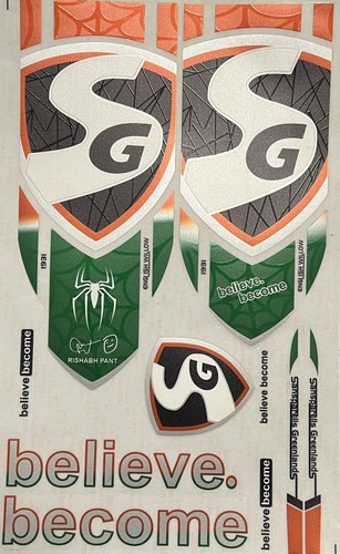 Cricket bat stickers - bat, sg