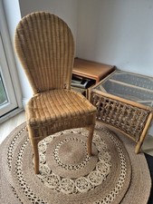 Vintage Rattan Weaved Chair -