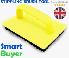 Strong Artex Stipple Brush/Stippler/Stippling Tool Blue 150 x 100mm - 6'' x 4''