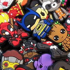 SuperHero Croc Charms - Super