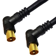 1m TV Aerial Coaxial Cable