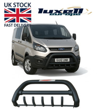 Front Predator A-Bar Bull Bar Black FITS FORD TRANSIT TOURNEO CUSTOM 2012+